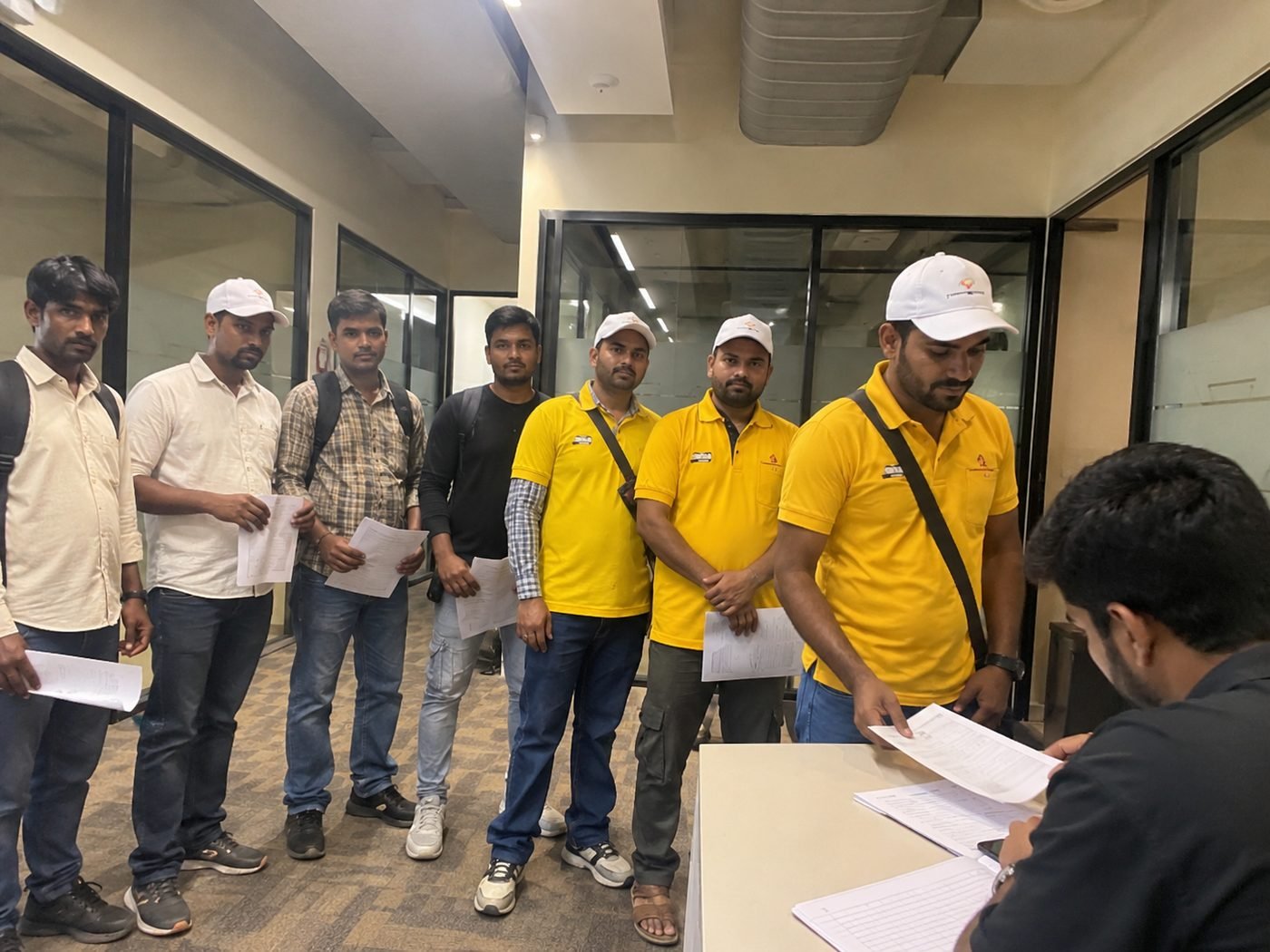 Candidate registration