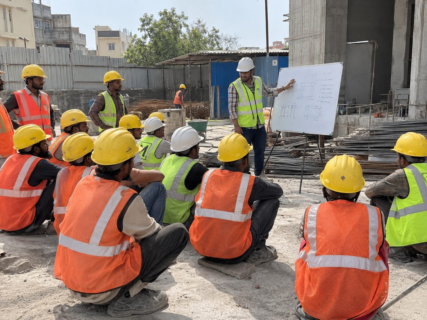 Site safety briefing
