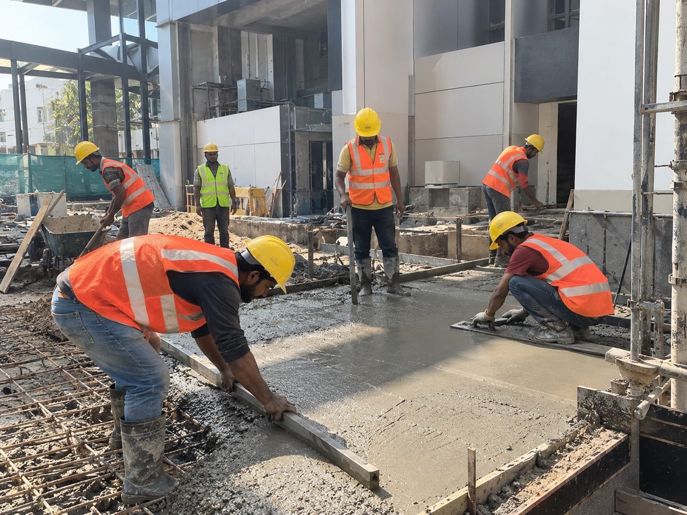 Concrete works